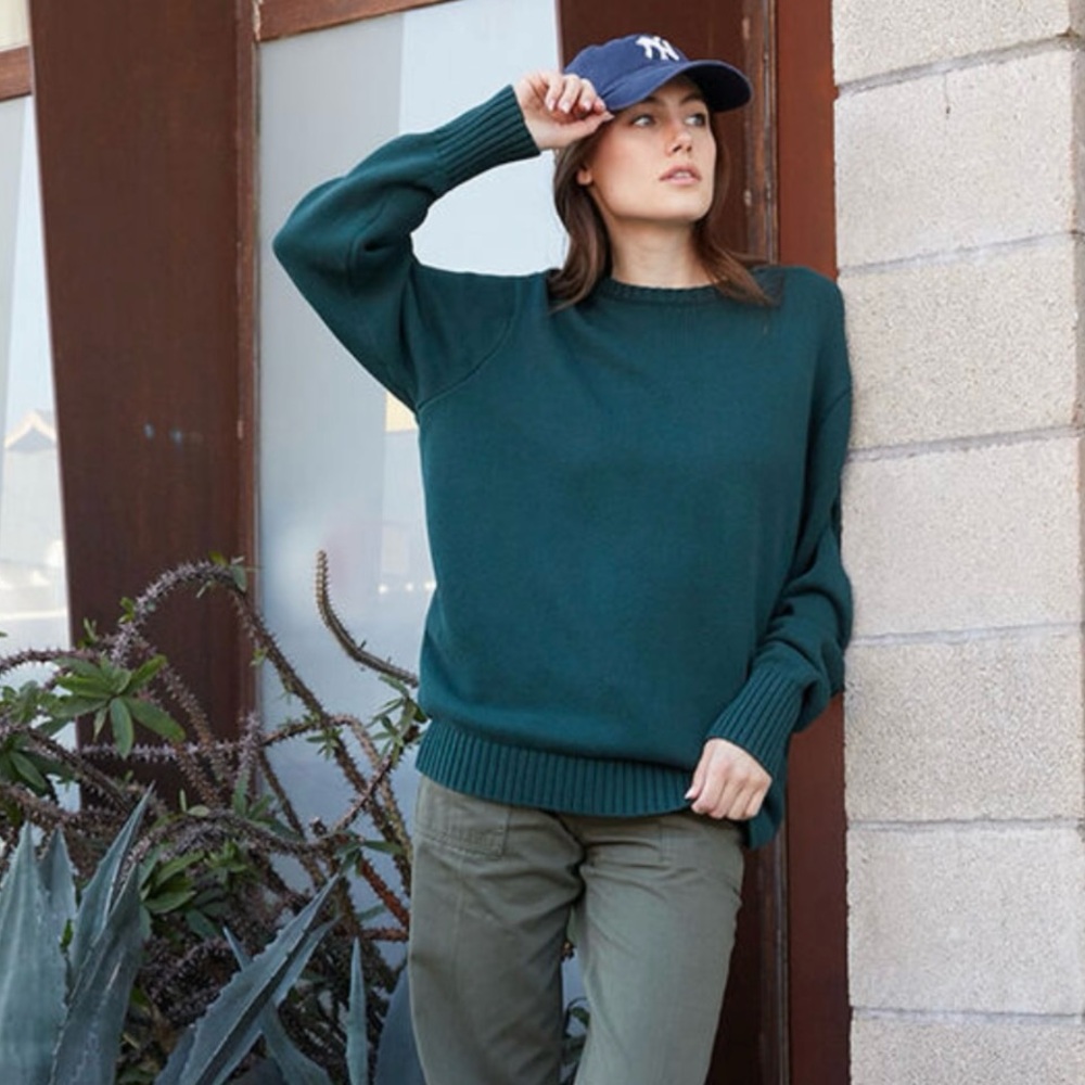 John Galt green Brianna sweater